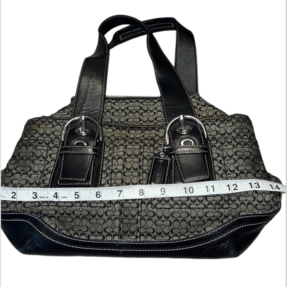 Coach Black Shoulder purse - Picture 2 of 13